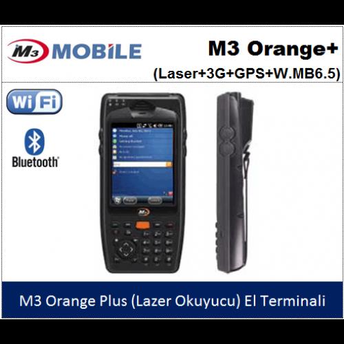 M3 Mobile M3 Orange Plus Wifi,Bluetooth,Laser Kamera,3G GPS El Terminali