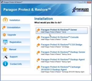 Paragon Protect & Restore Client Makina 1 - 9 Kullanc Aral